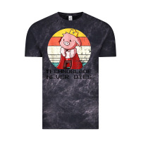 Cloud Black retro style technoblade merch cosplay Vintage Tee - artisFamous
