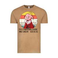 Vintage Camel retro style technoblade merch cosplay Vintage Tee - artisFamous