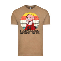 Vintage Coffee retro style technoblade merch cosplay Vintage Tee - artisFamous