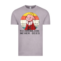 Vintage Zinc retro style technoblade merch cosplay Vintage Tee - artisFamous
