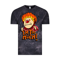Cloud Black heat miser i'am too much Vintage Tee - artisFamous