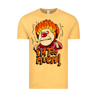 Vintage Mustard heat miser i'am too much Vintage Tee - artisFamous