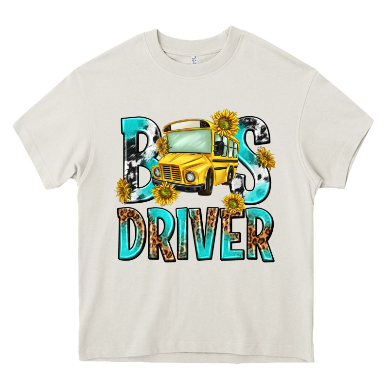 Bus Driver Heavy Core Tee by NancyCooperArtShop | Teevron