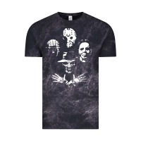 Cloud Black horror and scream film Vintage Tee - artisFamous