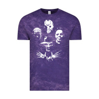 Cloud Purple horror and scream film Vintage Tee - artisFamous