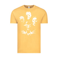 Vintage Mustard horror and scream film Vintage Tee - artisFamous