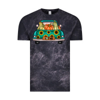 Cloud Black i love fall truck Vintage Tee - artisFamous