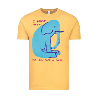 Vintage Mustard i must rest my rampage is over Vintage Tee - artisFamous