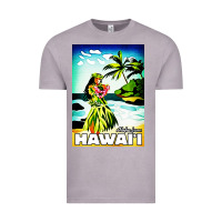 Vintage Zinc hawaii hula girl Vintage Tee - artisFamous