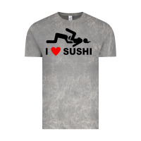 Cloud Rock i love sushi funny Vintage Tee - artisFamous