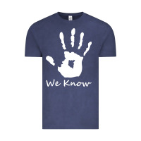 Skyrim Dark Brotherhood We Know Hand Novelty Kids Mens Womens T Shirt Vintage Tee | Teevron