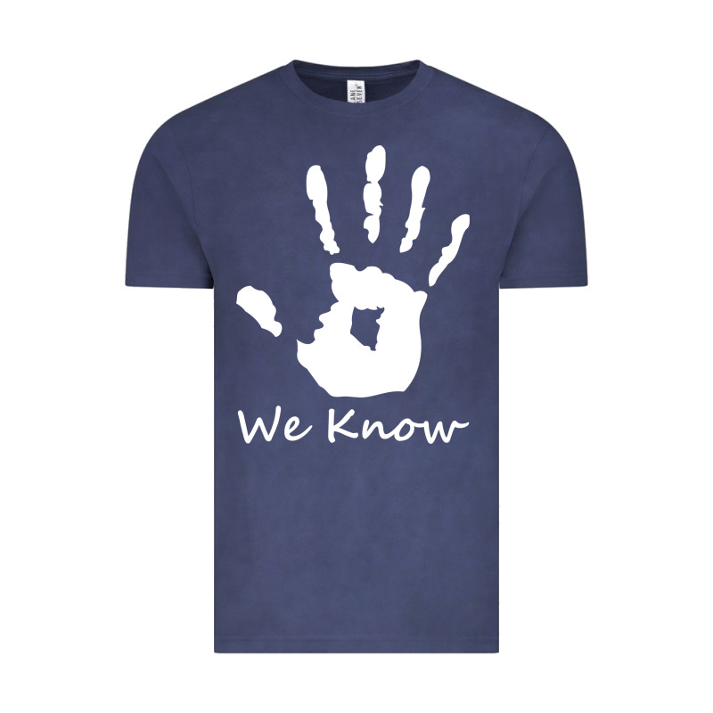Skyrim Dark Brotherhood We Know Hand Novelty Kids Mens Womens T Shirt Vintage Tee by artisFamous | Teevron