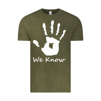 Vintage Olive skyrim dark brotherhood we know hand novelty kids mens womens t shirt Vintage Tee - artisFamous