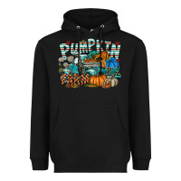 Black pumpkin farm Heavyweight Hoodie - SublimationCraftShop