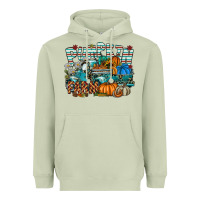 Matcha pumpkin farm Heavyweight Hoodie - SublimationCraftShop