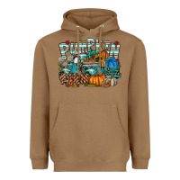Toasted Coconut pumpkin farm Heavyweight Hoodie - SublimationCraftShop