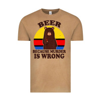 Vintage Camel funny beer because murder is wrong for drinking men lover Vintage Tee - artisFamous