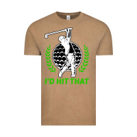 Vintage Coffee id hit that funny golfing golf Vintage Tee - artisFamous