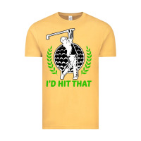 Vintage Mustard id hit that funny golfing golf Vintage Tee - artisFamous