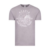 Vintage Zinc a.ca.di.a national park 1916 mai.ne bar harbor t sh Vintage Tee - artisFamous