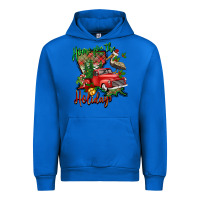 Cobalt home for the holidays louisiana Urban Hoodie - BarkalooDesign