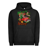 Pigment Black home for the holidays louisiana Urban Hoodie - BarkalooDesign