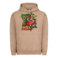 Pigment Burro home for the holidays louisiana Urban Hoodie - BarkalooDesign