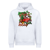 White home for the holidays louisiana Urban Hoodie - BarkalooDesign