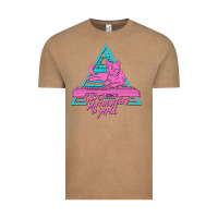Vintage Coffee Cats on Synthesizers in Space Vintage Tee - artisFamous