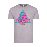 Vintage Zinc Cats on Synthesizers in Space Vintage Tee - artisFamous