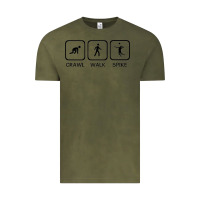Vintage Olive crawl walk spike volleyball Vintage Tee - artisFamous