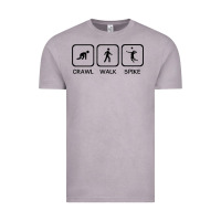 Vintage Zinc crawl walk spike volleyball Vintage Tee - artisFamous