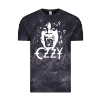 Cloud Black crazy train vintage rock Vintage Tee - artisFamous
