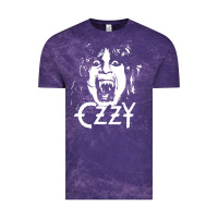 Cloud Purple crazy train vintage rock Vintage Tee - artisFamous
