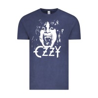 Vintage Denim crazy train vintage rock Vintage Tee - artisFamous