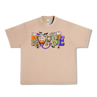 Burro Halloween Nurse Urban Heavy Tee - texasbilliewilder