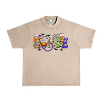 French Oak Halloween Nurse Urban Heavy Tee - texasbilliewilder