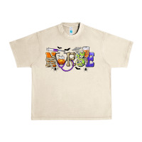 Sandshell Halloween Nurse Urban Heavy Tee - texasbilliewilder