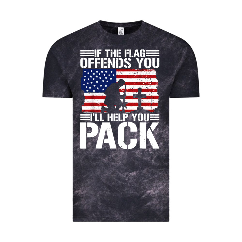 If The Flag Offends You Vintage Tee by artisFamous | Teevron