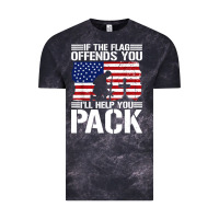 Cloud Black if the flag offends you Vintage Tee - artisFamous