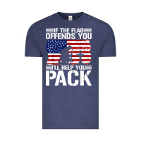 Vintage Denim if the flag offends you Vintage Tee - artisFamous