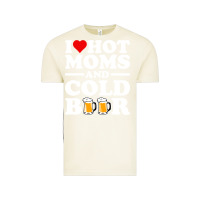 Vintage Arctic i love heart hot moms cold beer funny adult drinking joke Vintage Tee - artisFamous