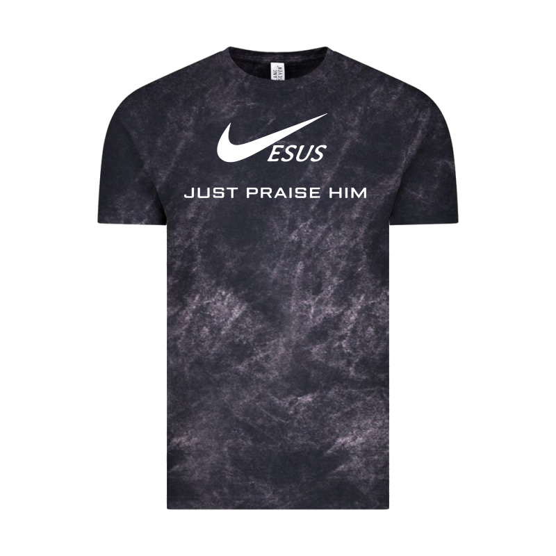 Jesus Just Praise Him Jesus Surfed Christian Vintage Tee by artisFamous | Teevron