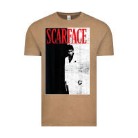 Vintage Coffee scarface distressed movie photo Vintage Tee - artisFamous