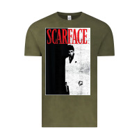 Vintage Olive scarface distressed movie photo Vintage Tee - artisFamous