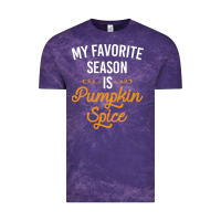 Cloud Purple my favorite season is pumpkin spice Vintage Tee - artisFamous