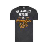 Vintage Black my favorite season is pumpkin spice Vintage Tee - artisFamous