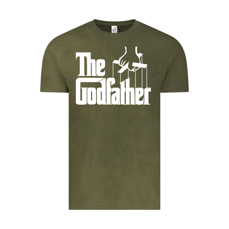 The Godfather Original White Title Vintage Tee by artisFamous | Teevron