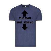 Vintage Denim the man the legend funny adult humor Vintage Tee - artisFamous