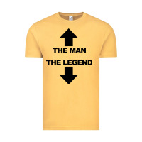 Vintage Mustard the man the legend funny adult humor Vintage Tee - artisFamous